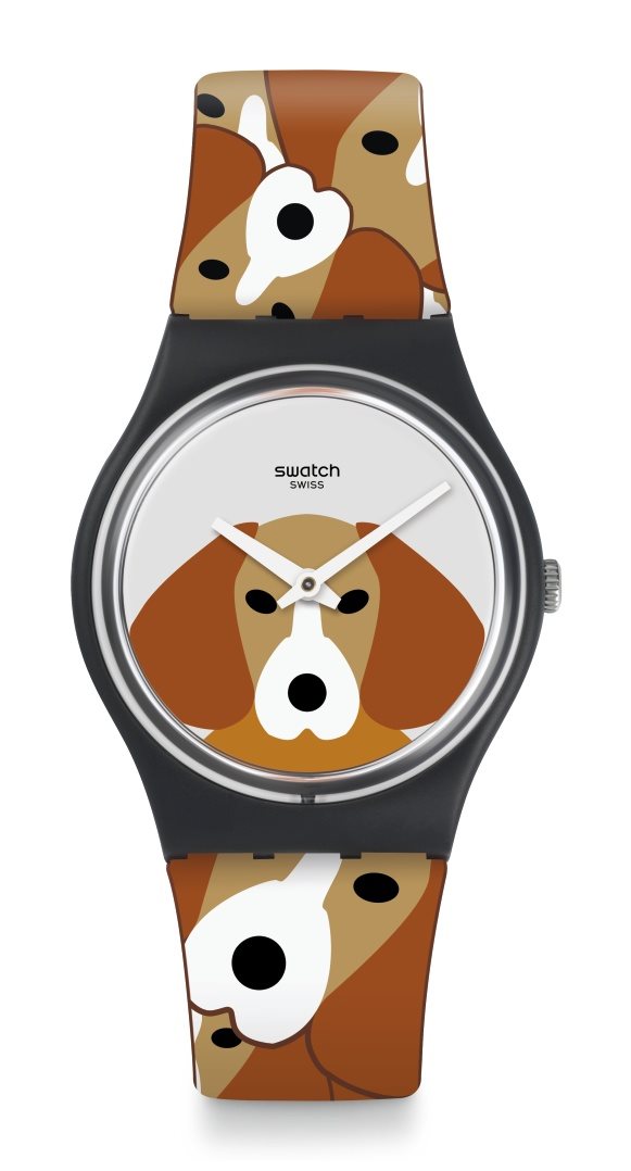 Oiritaly Reloj Quarzo Unisexo Swatch GM188 Gent Relojes